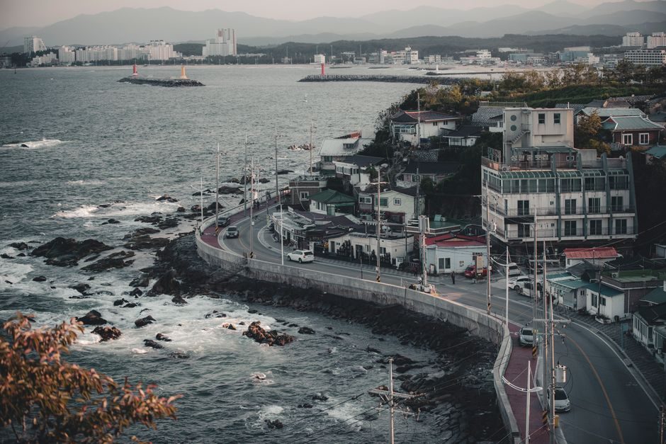 구룡포 근대문화역사거리 골목 풍경