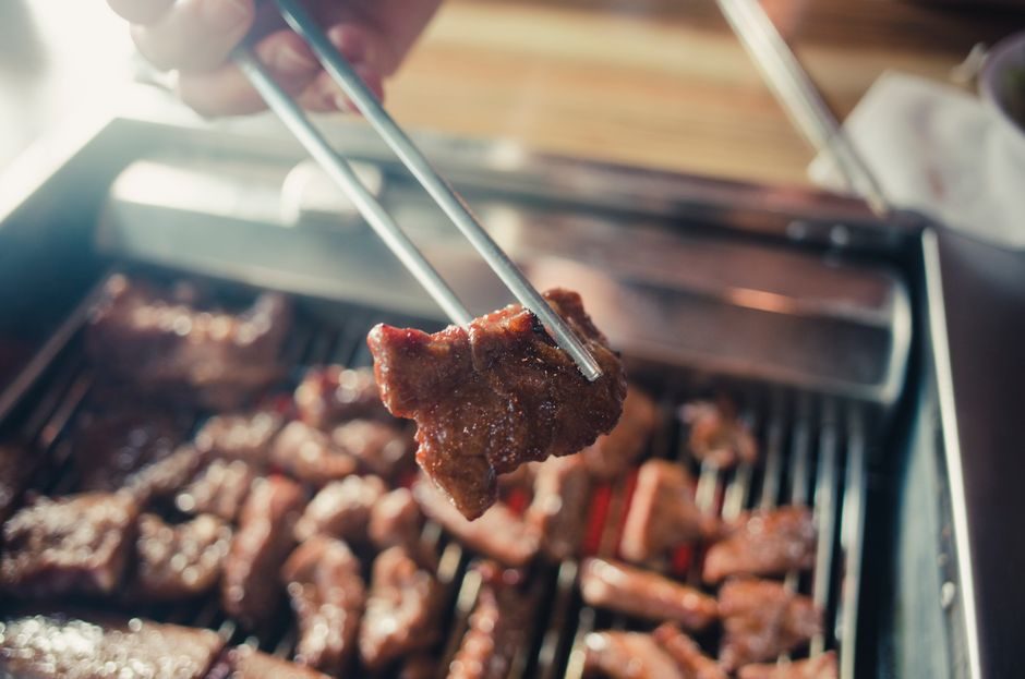 여름 바베큐 테라스가 있는 국내 펜션 외관