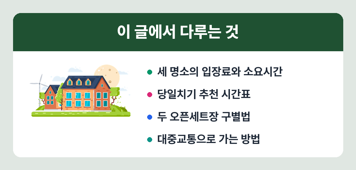 문경 여름 여행 코스 이 글에서 다루는 것